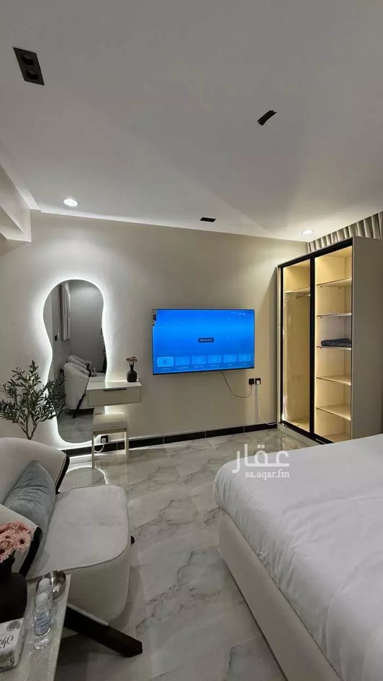 استديو مفروش للحجز في شارع إبراهيم بن نغيمش ، حي العقيق ، الرياض ، منطقة الرياض صورة 4