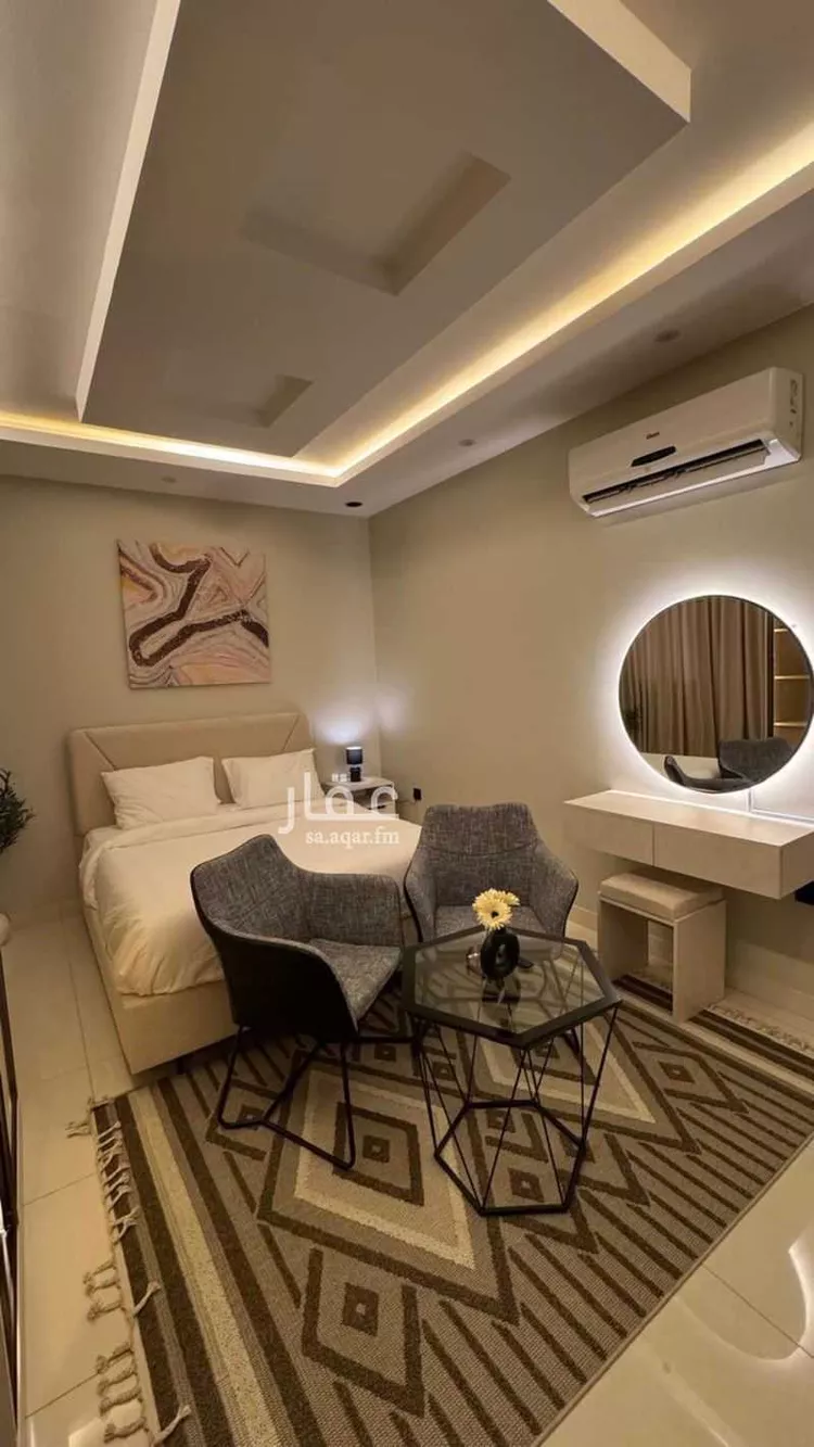استديو مفروش للحجز في شارع الدهناء ، حي القيروان ، الرياض ، منطقة الرياض صورة 2