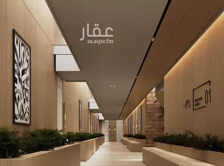 مكتب تجاري للإيجار في شارع انس بن مالك, حي الياسمين, مدينة الرياض, منطقة الرياض صورة 4