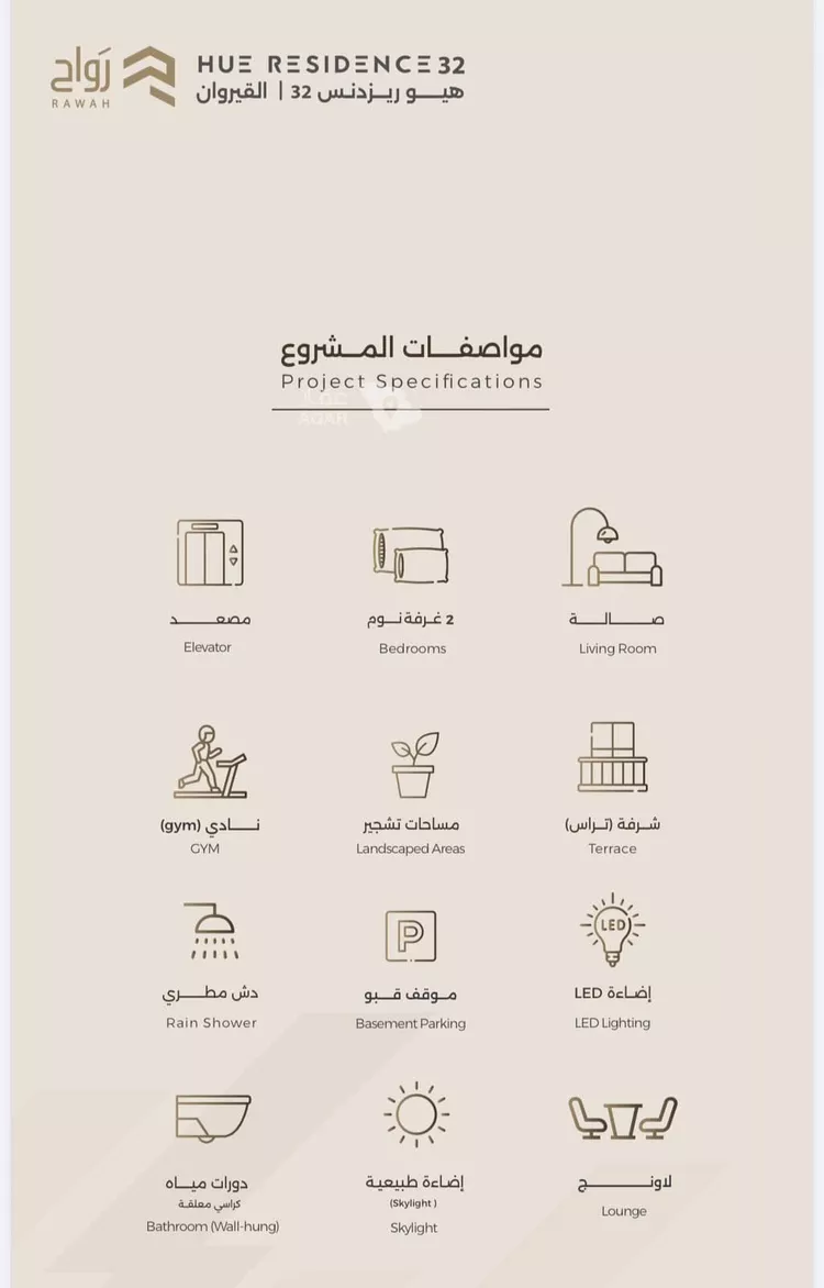 شقة للبيع في شارع عبدالرحمن بن حمود السميط ، حي القيروان ، الرياض ، منطقة الرياض 3