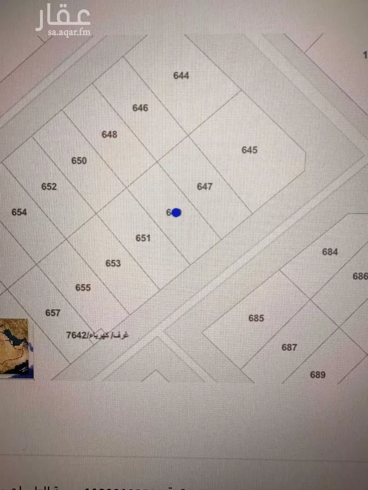 أرض للبيع في شارع العجمة, حي النظيم, مدينة الرياض, منطقة الرياض صورة 2