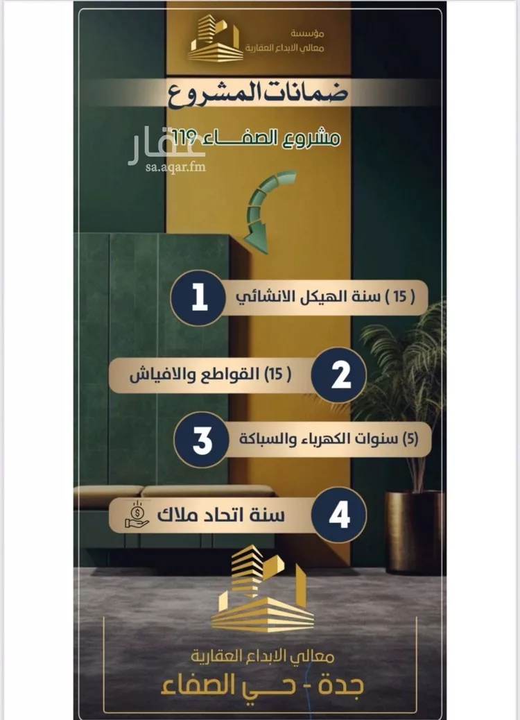 شقة للبيع في شارع إبن ثابت, حي الصفاء, مدينة جدة, منطقة مكة المكرمة صورة 3