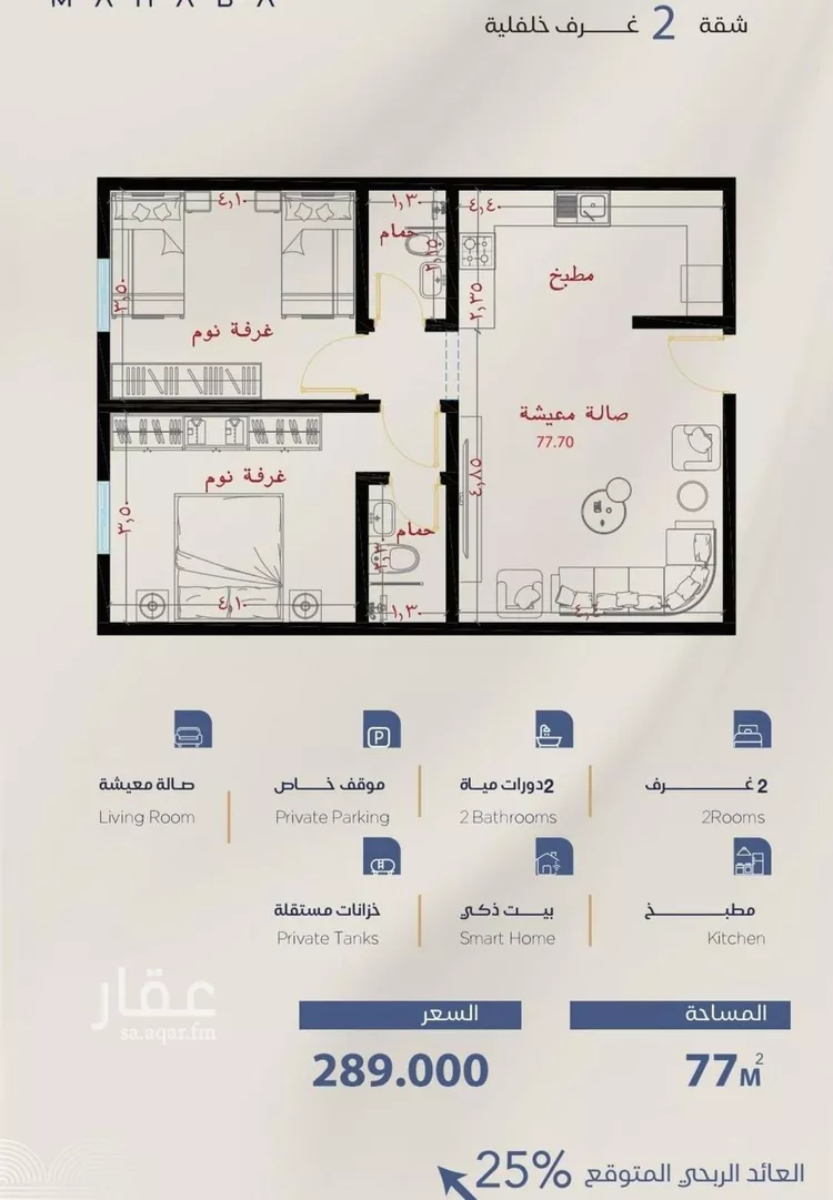 شقة للبيع في شارع برهان الدين الداراني, حي الياقوت, مدينة جدة, منطقة مكة المكرمة صورة 2
