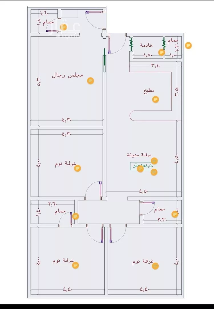 شقة للبيع في شارع عمر الخردلي, حي الجامعة, مدينة جدة, منطقة مكة المكرمة صورة 2