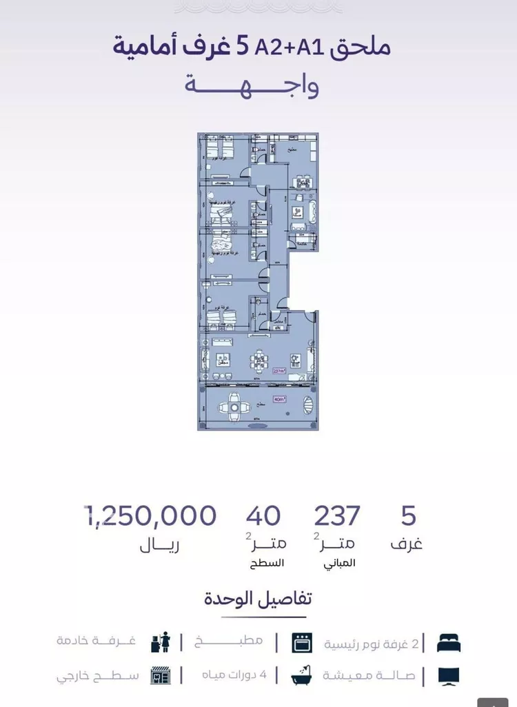 شقة للبيع في شارع خضر افندي, حي الزهراء, مدينة جدة, منطقة مكة المكرمة صورة 2