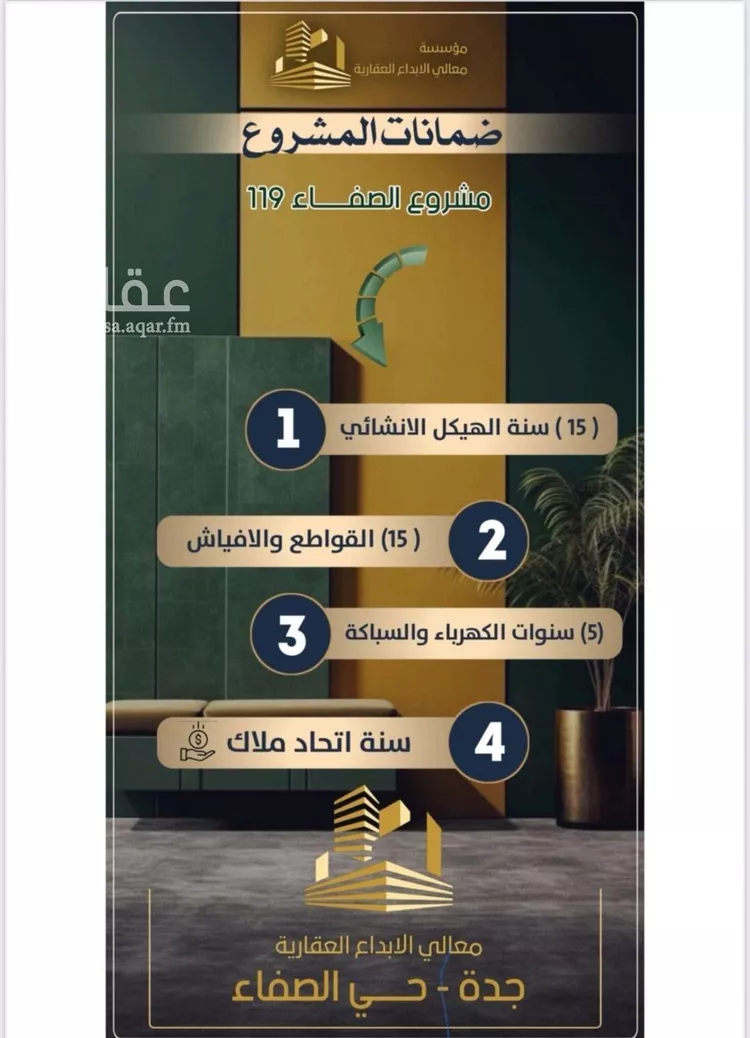 شقة للبيع في شارع إبن ثابت, حي الصفاء, مدينة جدة, منطقة مكة المكرمة صورة 5