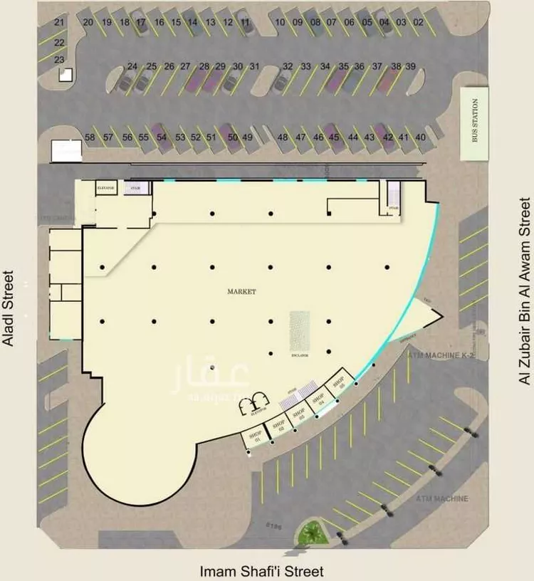 عمارة للإيجار في شارع الإمام الشافعي ، حي الروابي ، الرياض ، منطقة الرياض صورة 3