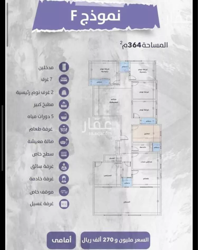 شقة للبيع في شارع زهير بن الحارث, حي الواحة, مدينة جدة, منطقة مكة المكرمة 6