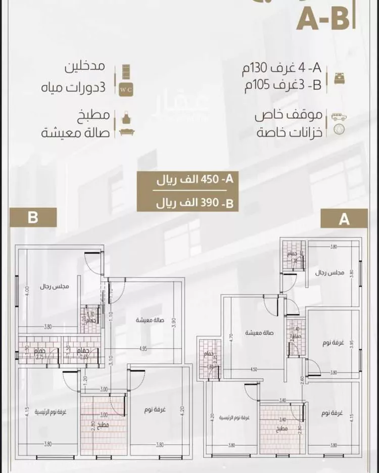 شقة للبيع في شارع بن عقيل, حي الريان, مدينة جدة, منطقة مكة المكرمة صورة 2