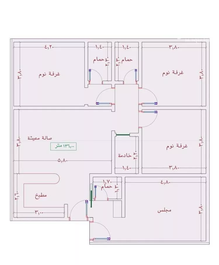 شقة للبيع في شارع السامر, حي الواحة, مدينة جدة, منطقة مكة المكرمة صورة 3