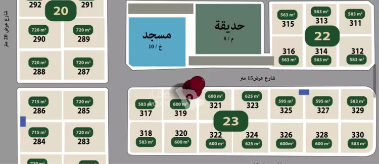 أرض للبيع في حي المها, مدينة الخبر, المنطقة الشرقية