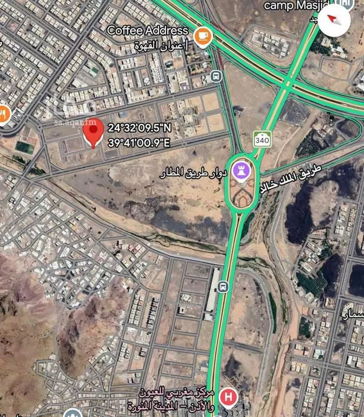 أرض للبيع في شارع حماد ابن اسحاق, حي المطار, مدينة المدينة المنورة, منطقة المدينة المنورة