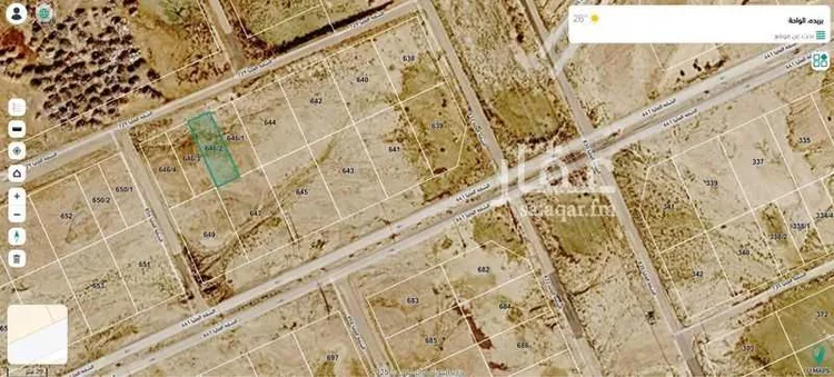 أرض للبيع في شارع الشقه العليا 729, حي الواحة, مدينة بريدة, منطقة القصيم