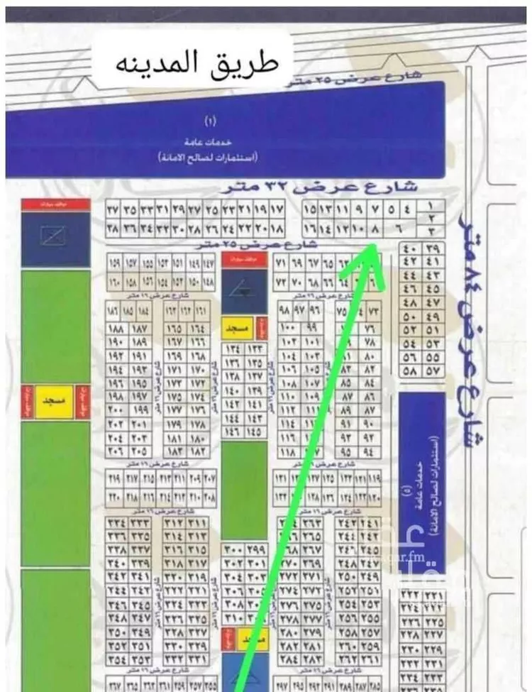 أرض للبيع في حي أم سدرة, مدينة جدة, منطقة مكة المكرمة صورة 4