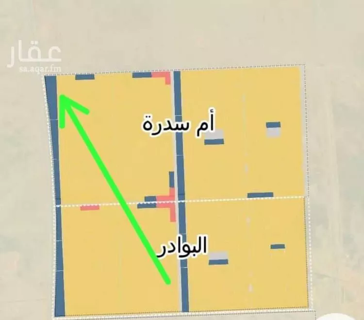 أرض للبيع في حي أم سدرة, مدينة جدة, منطقة مكة المكرمة صورة 2