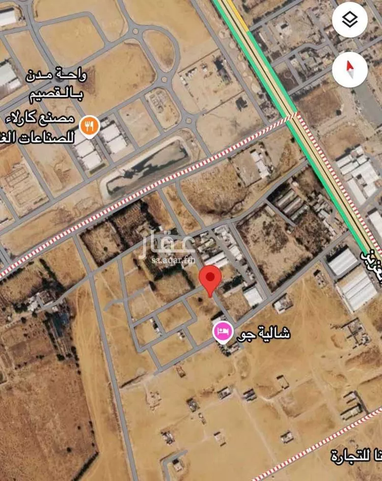 أرض للبيع في شارع اليرموك, حي اليرموك, مدينة بريدة, منطقة القصيم