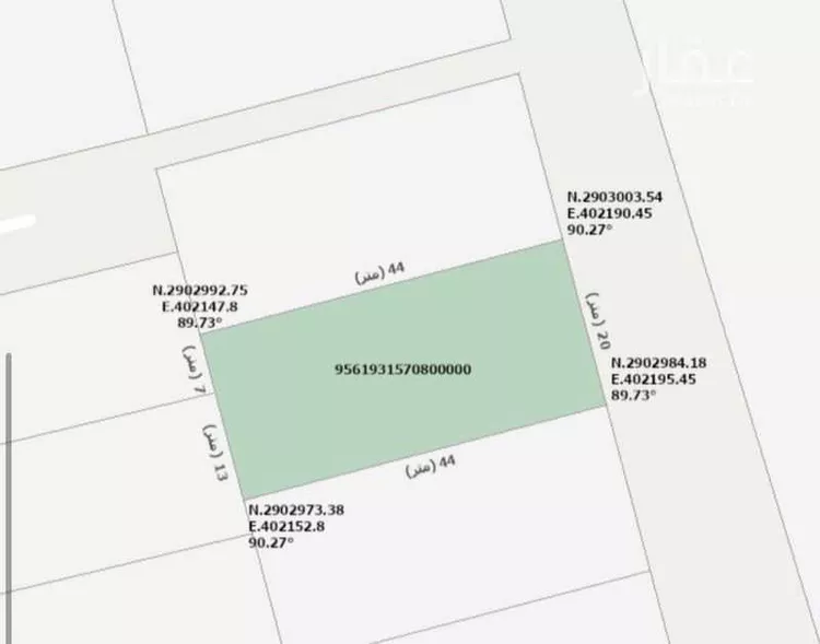 أرض للبيع في شارع اليرموك, حي اليرموك, مدينة بريدة, منطقة القصيم صورة 2