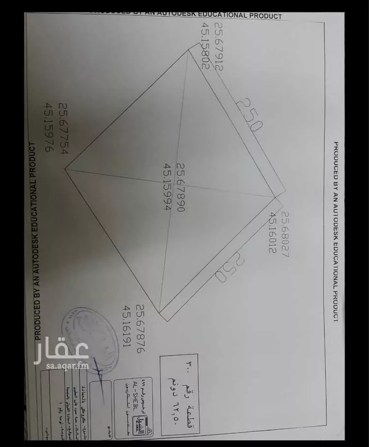 أرض للبيع في حي حماده الفروثى, مدينة حماده الفروثى, منطقة الرياض صورة 3