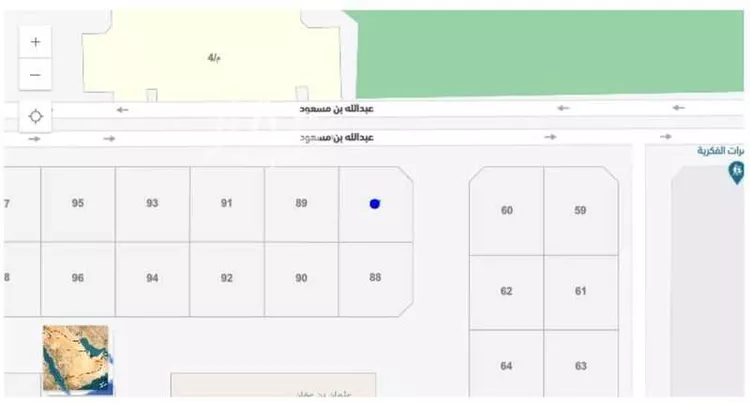 أرض للبيع في شارع عبدالله بن مسعود, حي الخالدية, مدينة مرات, منطقة الرياض صورة 2