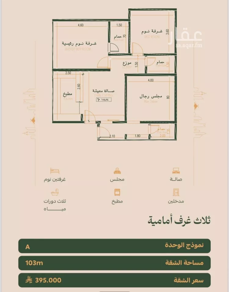 شقة للبيع في شارع عبدالحميد الديب, حي الفيصلية, مدينة جدة, منطقة مكة المكرمة صورة 2