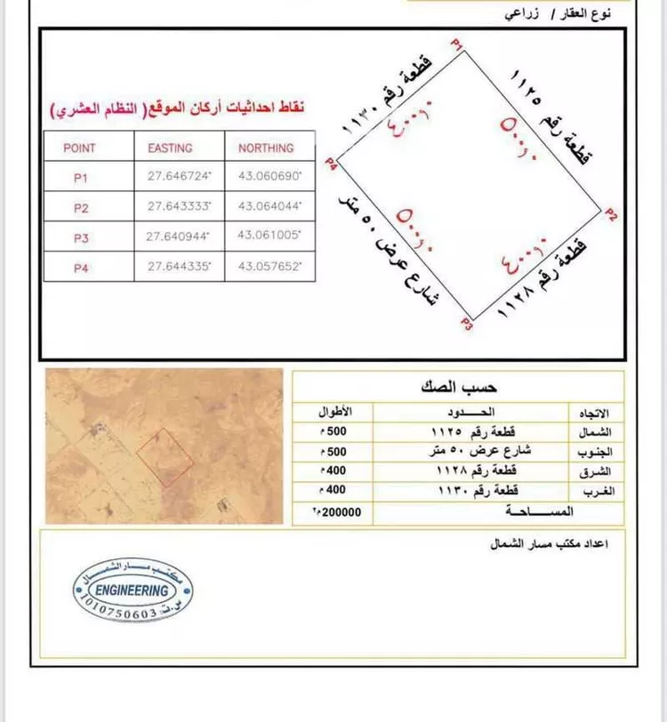 أرض للبيع في شارع 1111, حي الخوير, مدينة الخوير, منطقة حائل