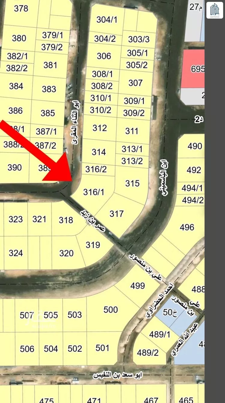 أرض للبيع في شارع تميم بن مقبل, حي الكوثر, مدينة الخبر, المنطقة الشرقية صورة 2