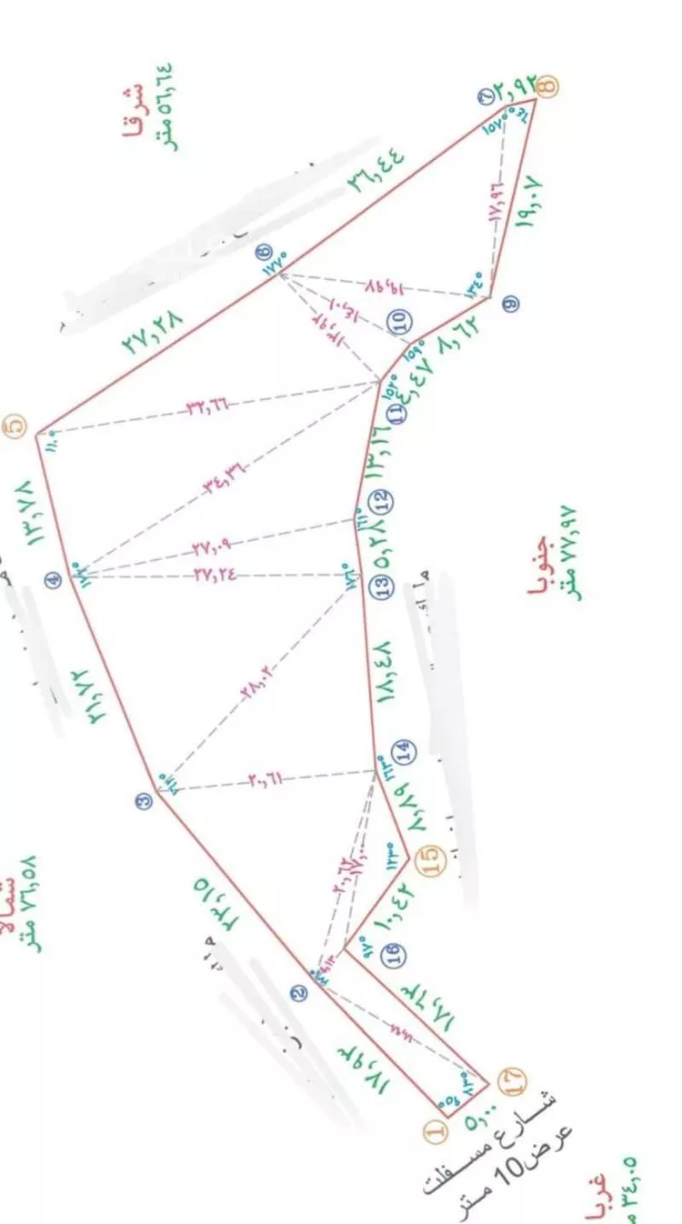 أرض للبيع في حي الظفير ، الباحة ، منطقة الباحة