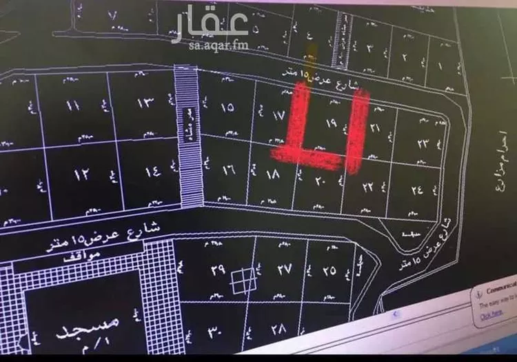 أرض للبيع في شارع بسر بن ارطاة ، تنومة‎ ، تنومة