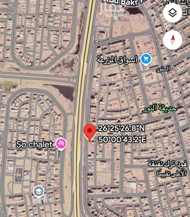 أرض للبيع في شارع يحيى بن سليم, حي النور, مدينة الدمام, المنطقة الشرقية صورة 2