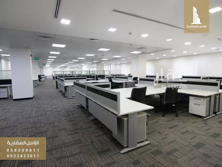 مكتب تجاري للإيجار في شارع طريق خادم الحرمين الشريفين الفرعي, حي مدينة العمال, مدينة الخبر, المنطقة الشرقية صورة 2