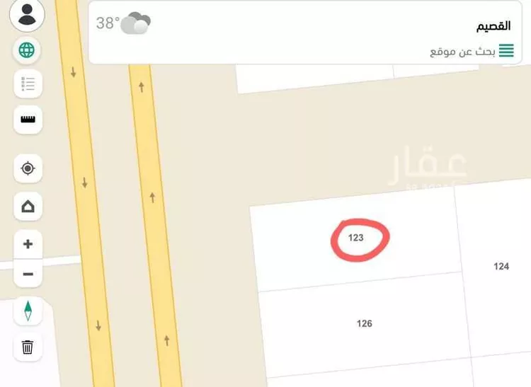 أرض للبيع في شارع عبدالعزيز بن عبدالرحمن ، حي المنتزة ، قبة ، الاسياح صورة 2