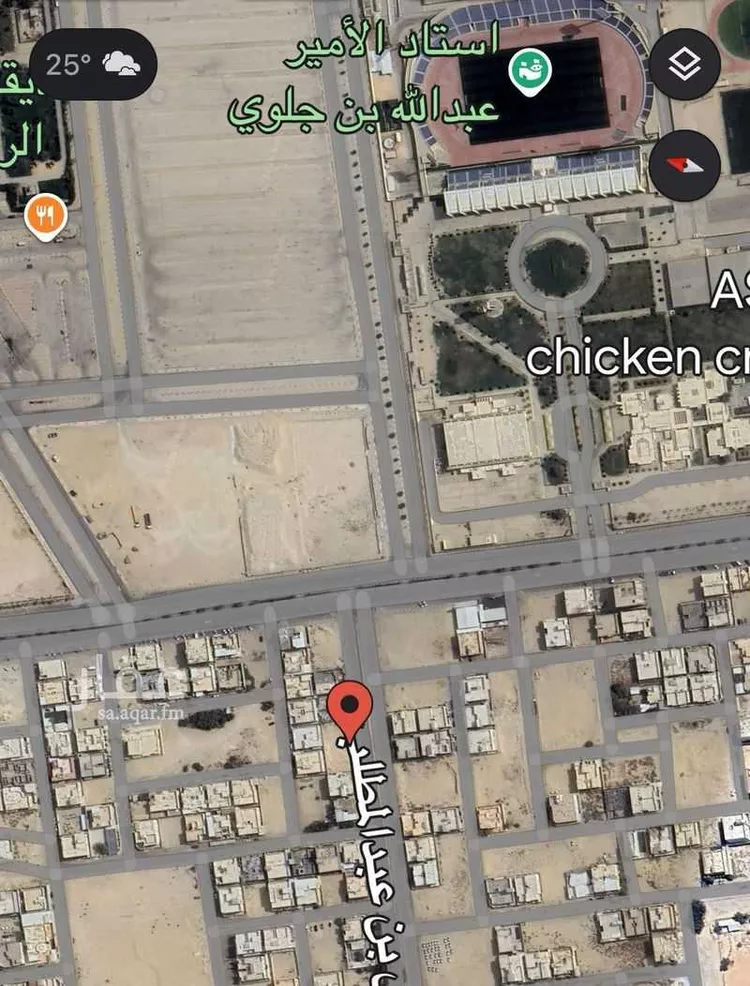 أرض للبيع في شارع ابو عبيد بن مسعود الثقفي, حي منسوبي التعليم الأول, مدينة الاحساء, المنطقة الشرقية