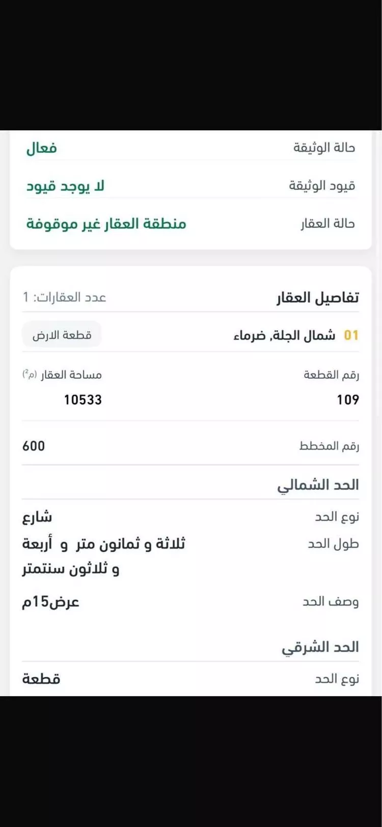 أرض للبيع في مدينة ضرما, منطقة الرياض صورة 2