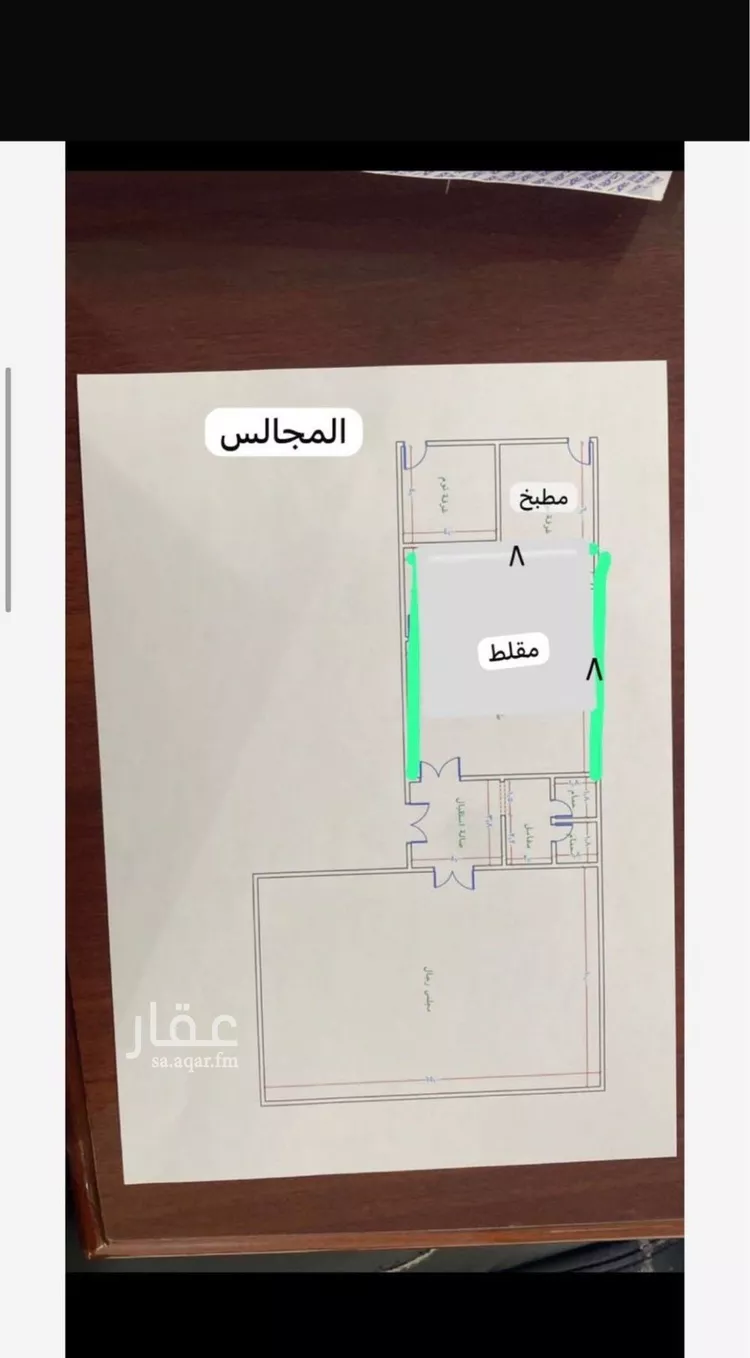 استراحة للبيع في شارع هبه الله بن ابراهيم, حي الريحان, مدينة الخرج, منطقة الرياض صورة 4