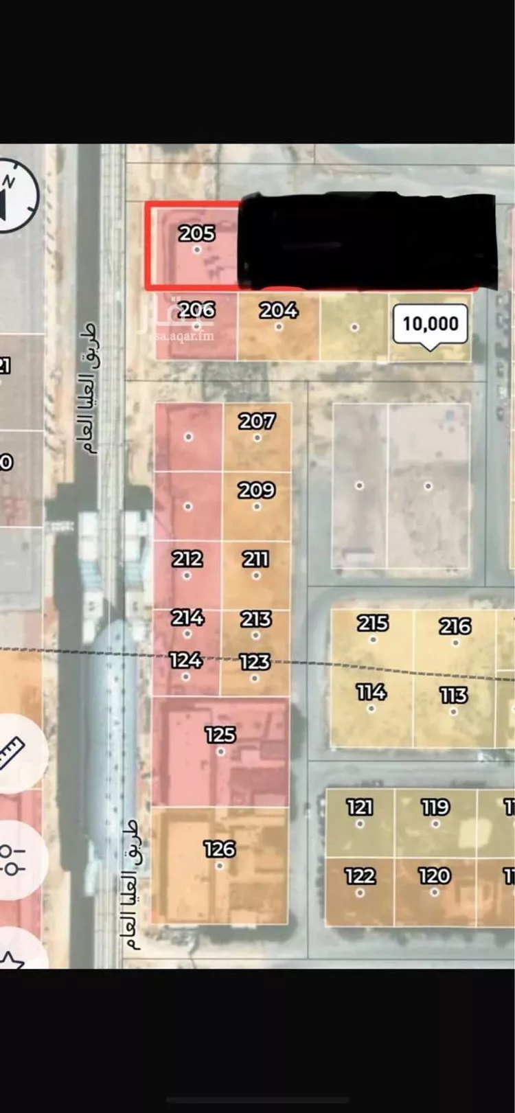 أرض للبيع في شارع عبدالله بن بكر كمال, حي العارض, مدينة الرياض, منطقة الرياض صورة 2