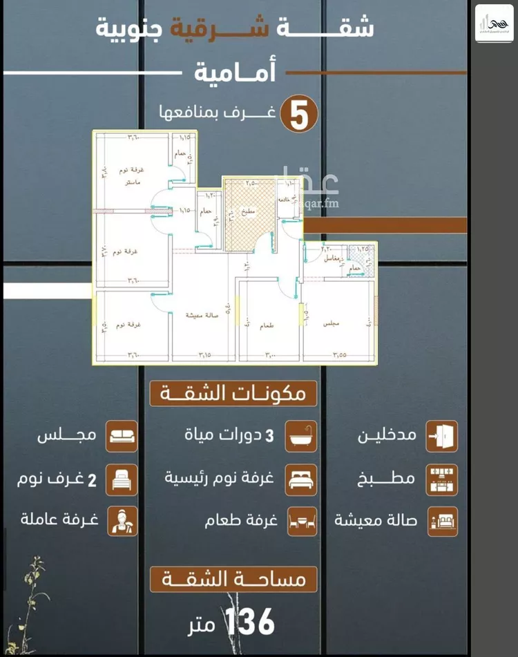 شقة للبيع في شارع ابراهيم بن كنيف, حي السلامة, مدينة جدة, منطقة مكة المكرمة صورة 2