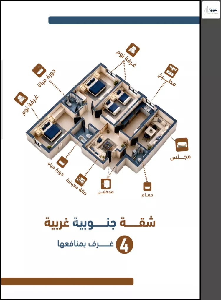 شقة للبيع في شارع ابراهيم بن كنيف, حي السلامة, مدينة جدة, منطقة مكة المكرمة 2