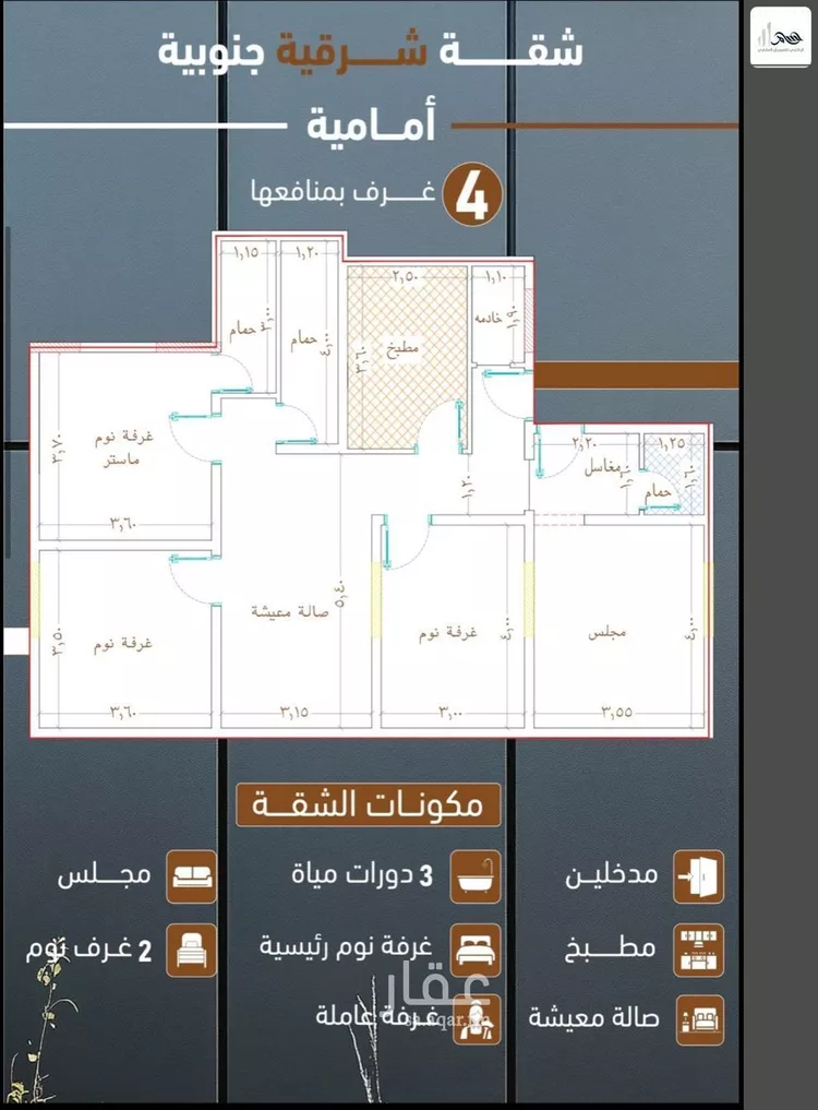 شقة للبيع في حي السلامة, مدينة جدة, منطقة مكة المكرمة صورة 3