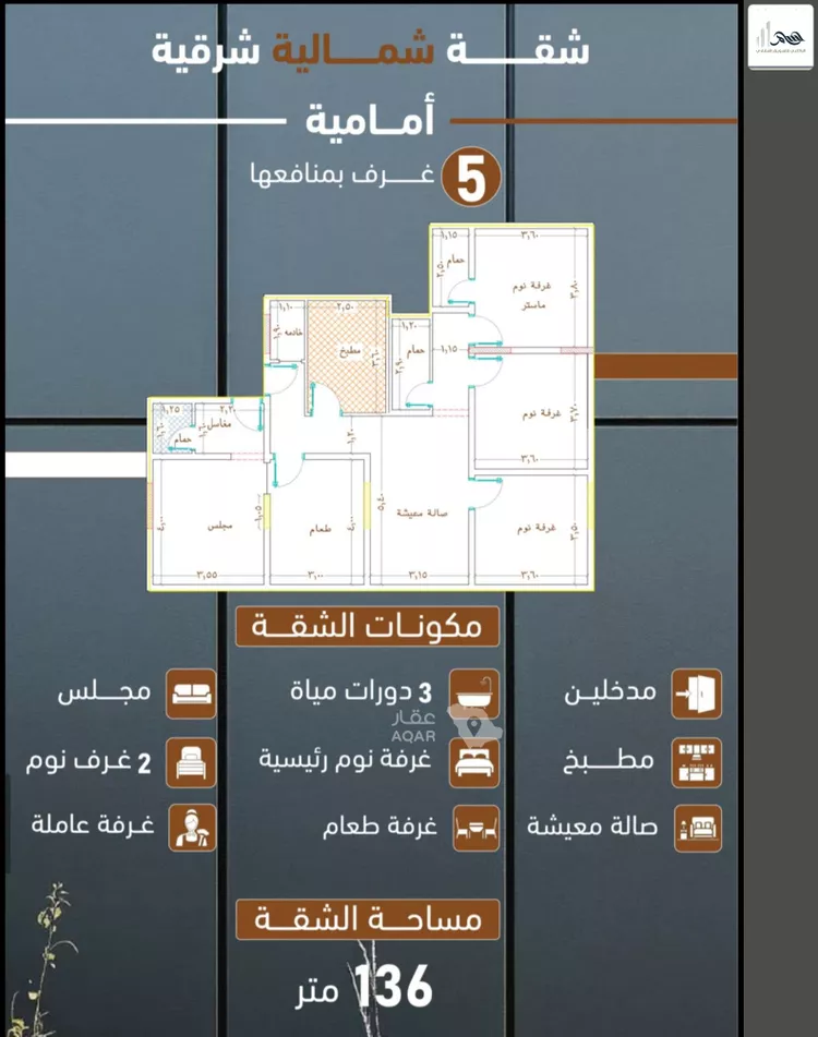 شقة للبيع في شارع ابراهيم بن كنيف, حي السلامة, مدينة جدة, منطقة مكة المكرمة صورة 3