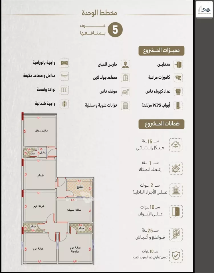 شقة للبيع في شارع ابو وهيب الجشمي, حي النعيم, مدينة جدة, منطقة مكة المكرمة 6