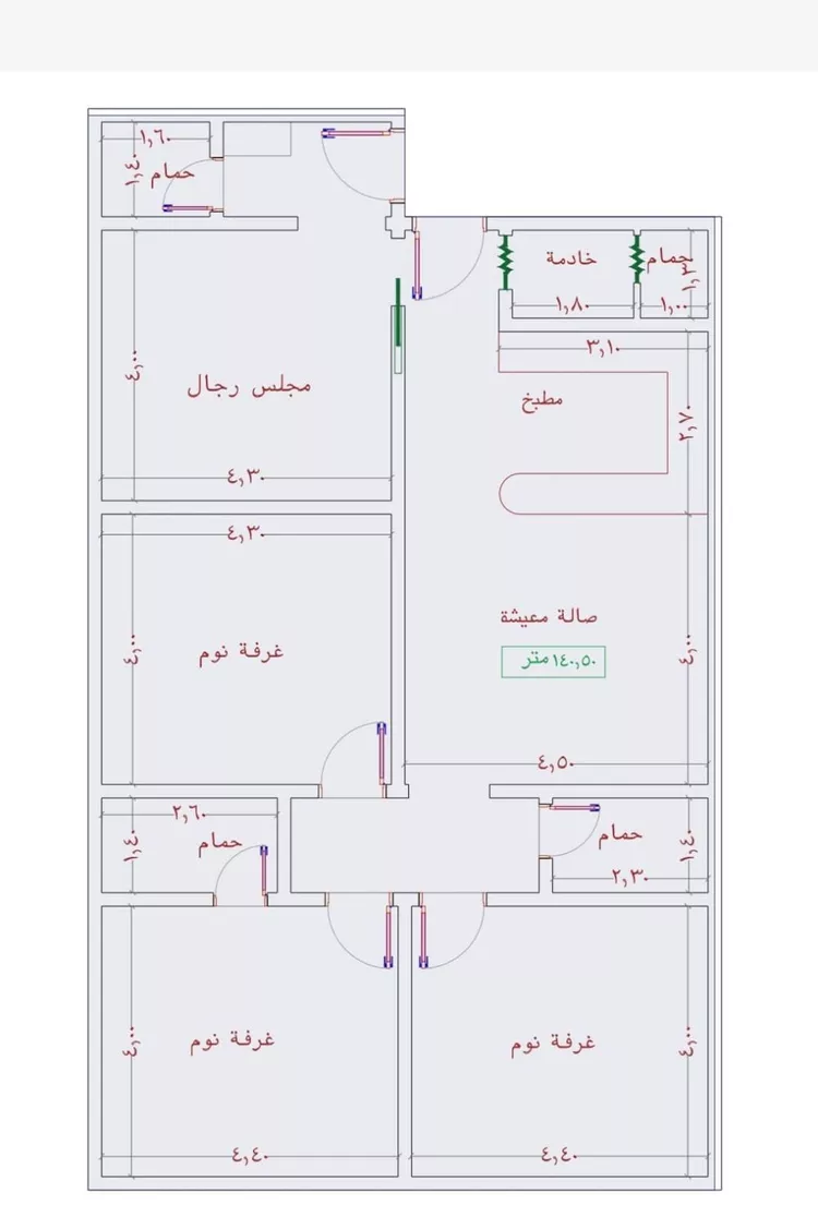 شقة للبيع في شارع عمر الخردلي, حي الجامعة, مدينة جدة, منطقة مكة المكرمة