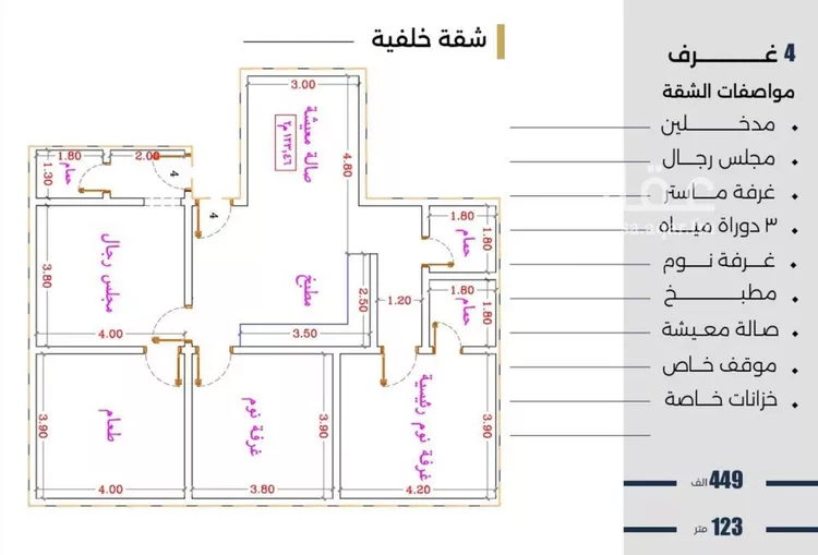 شقة للبيع في شارع الحوايه, حي النزهة, مدينة جدة, منطقة مكة المكرمة صورة 2