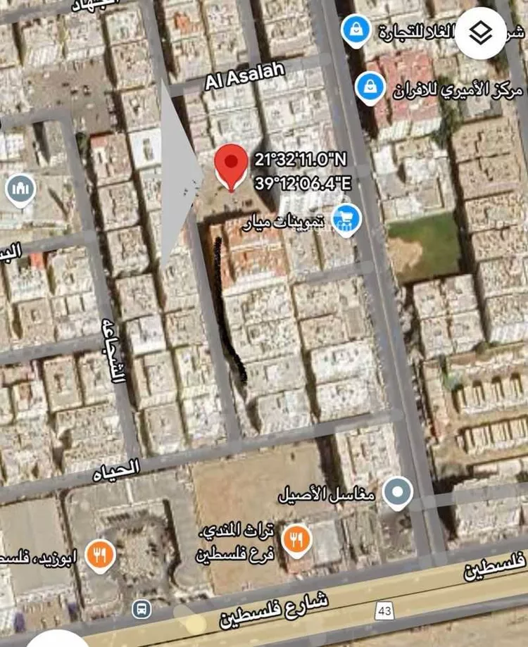 أرض للبيع في شارع الازدهار, حي مشرفة, مدينة جدة, منطقة مكة المكرمة