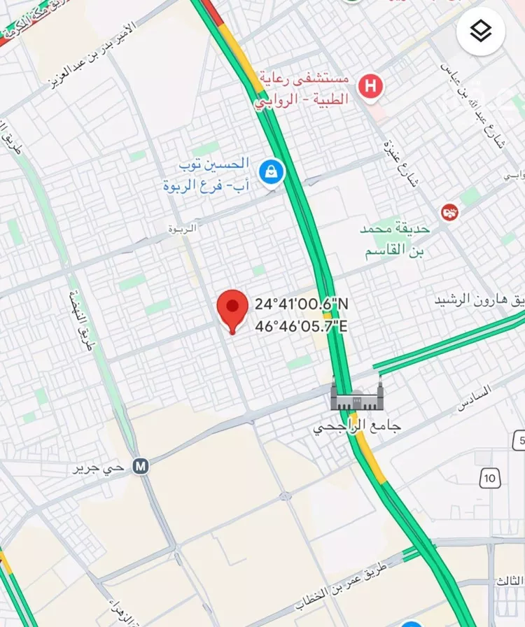 أرض للبيع في شارع أم عمارة, حي الربوة, مدينة الرياض, منطقة الرياض صورة 2
