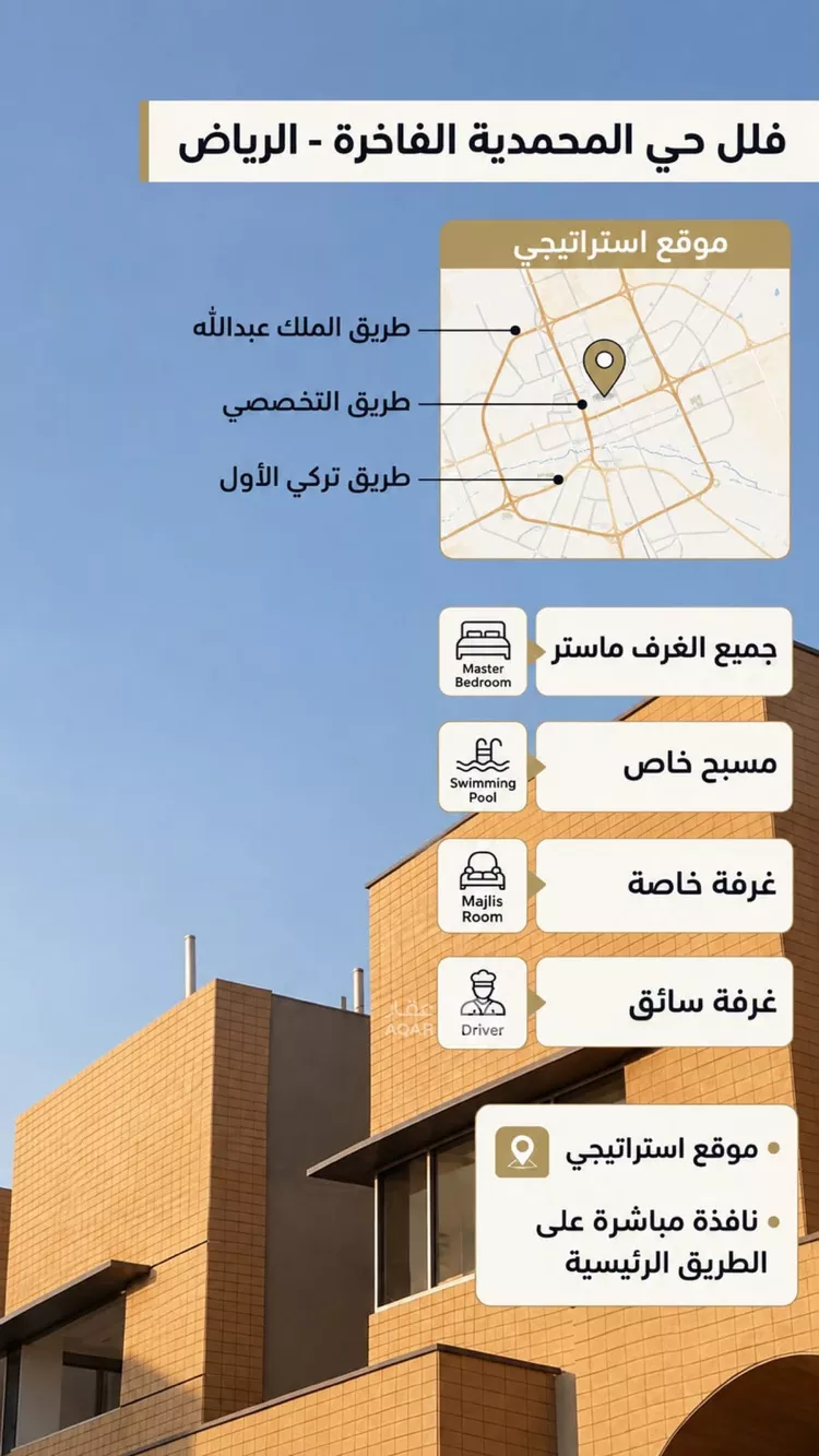 Villa for Sale in Riyadh Al Mohammadiyah