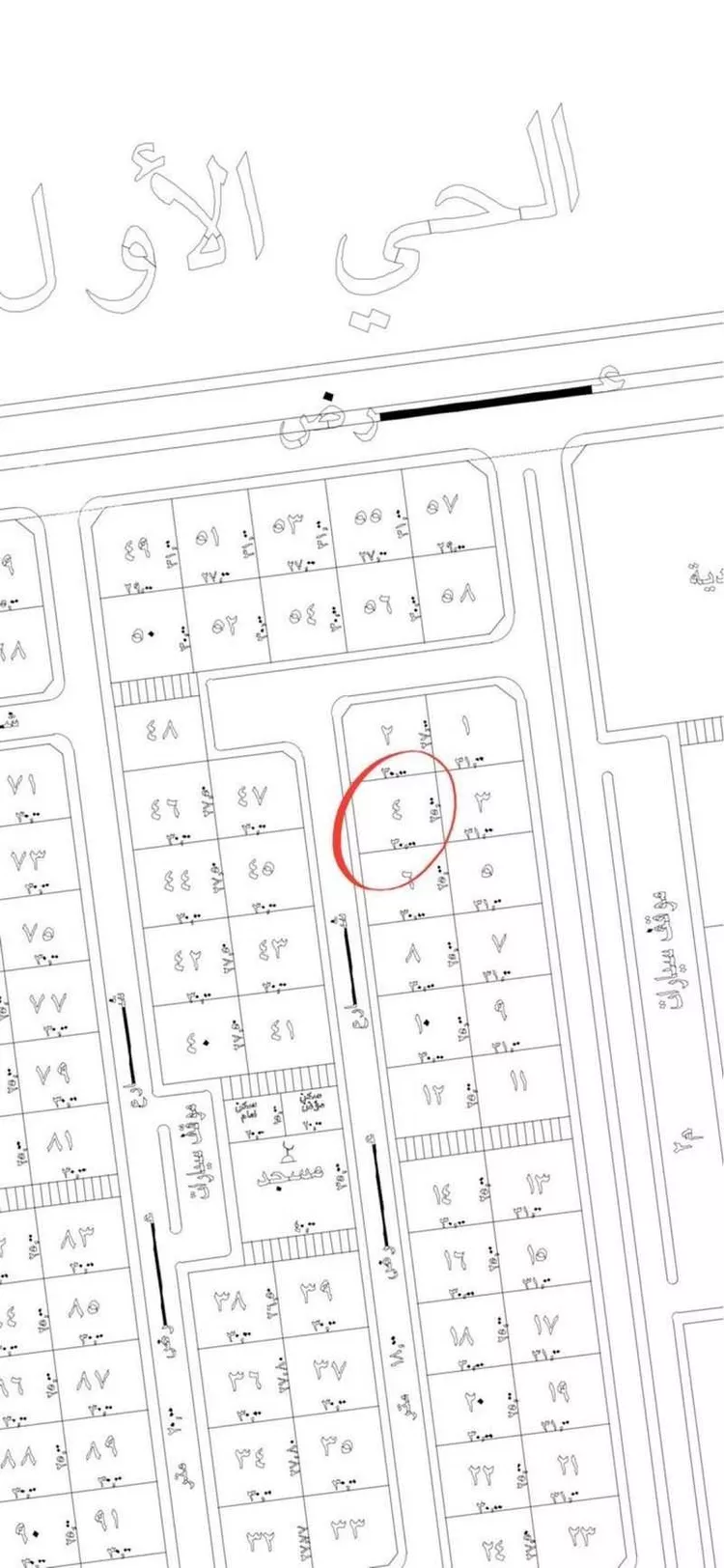 أرض للبيع في شارع 17791469, حي حي الزهور , مدينة الخفجي, المنطقة الشرقية