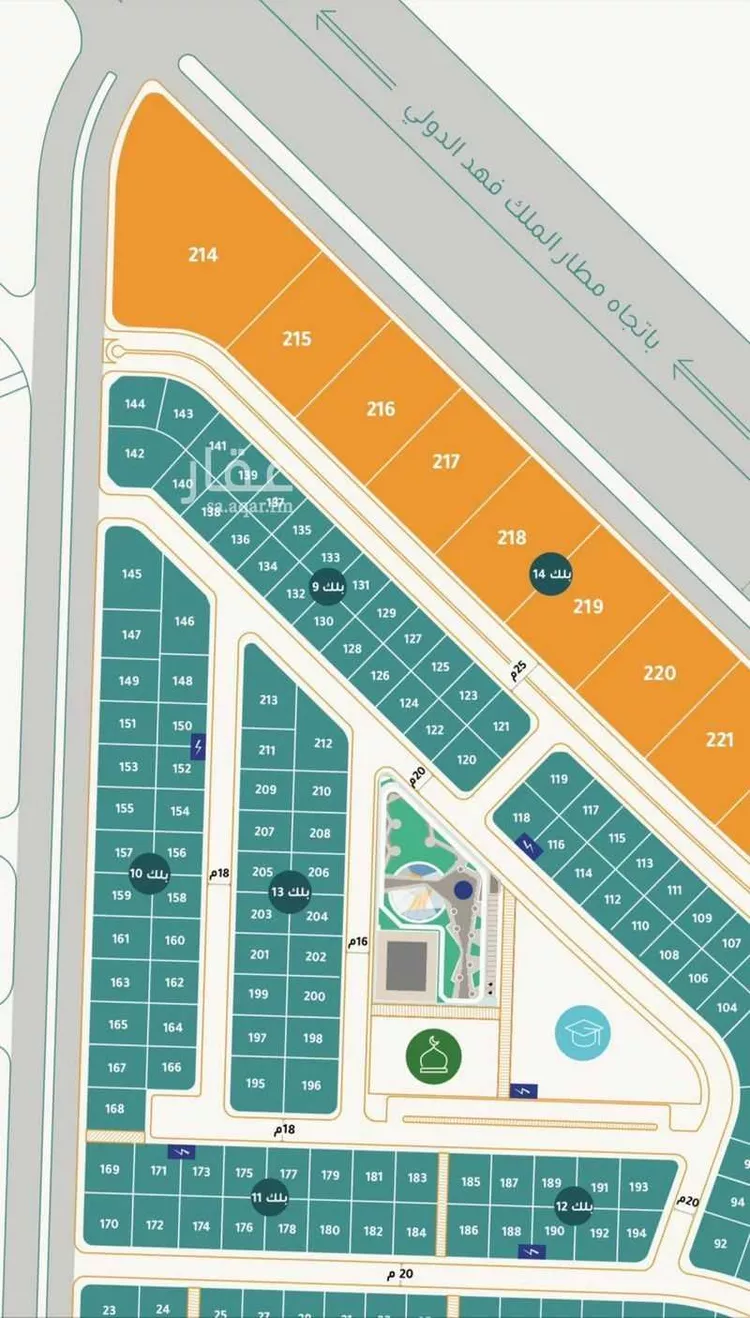 أرض للبيع في حي الشروق, مدينة الدمام, المنطقة الشرقية صورة 3