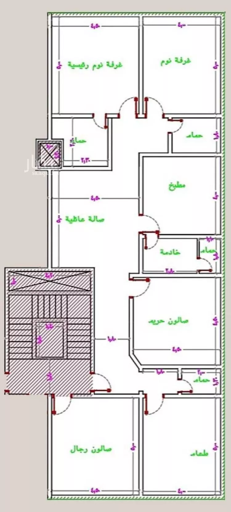 شقة للإيجار في شارع عاقل بن حبيب, حي الواحة, مدينة جدة, منطقة مكة المكرمة صورة 2
