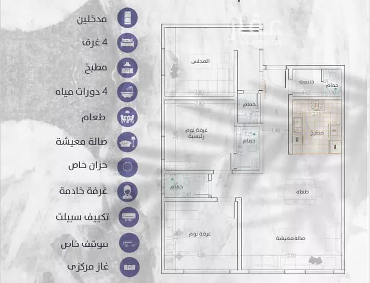 شقة للبيع في شارع ابو الغنائم البغدادي, حي النعيم, مدينة جدة, منطقة مكة المكرمة