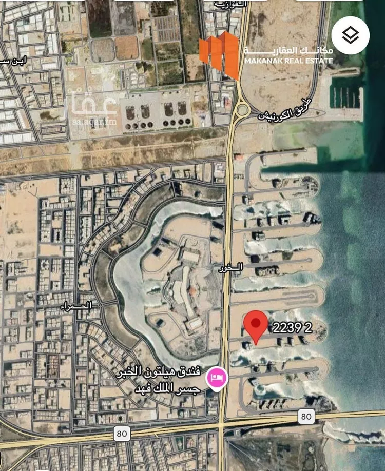 أرض للبيع في حي الخور, مدينة الخبر, المنطقة الشرقية 1 صورة